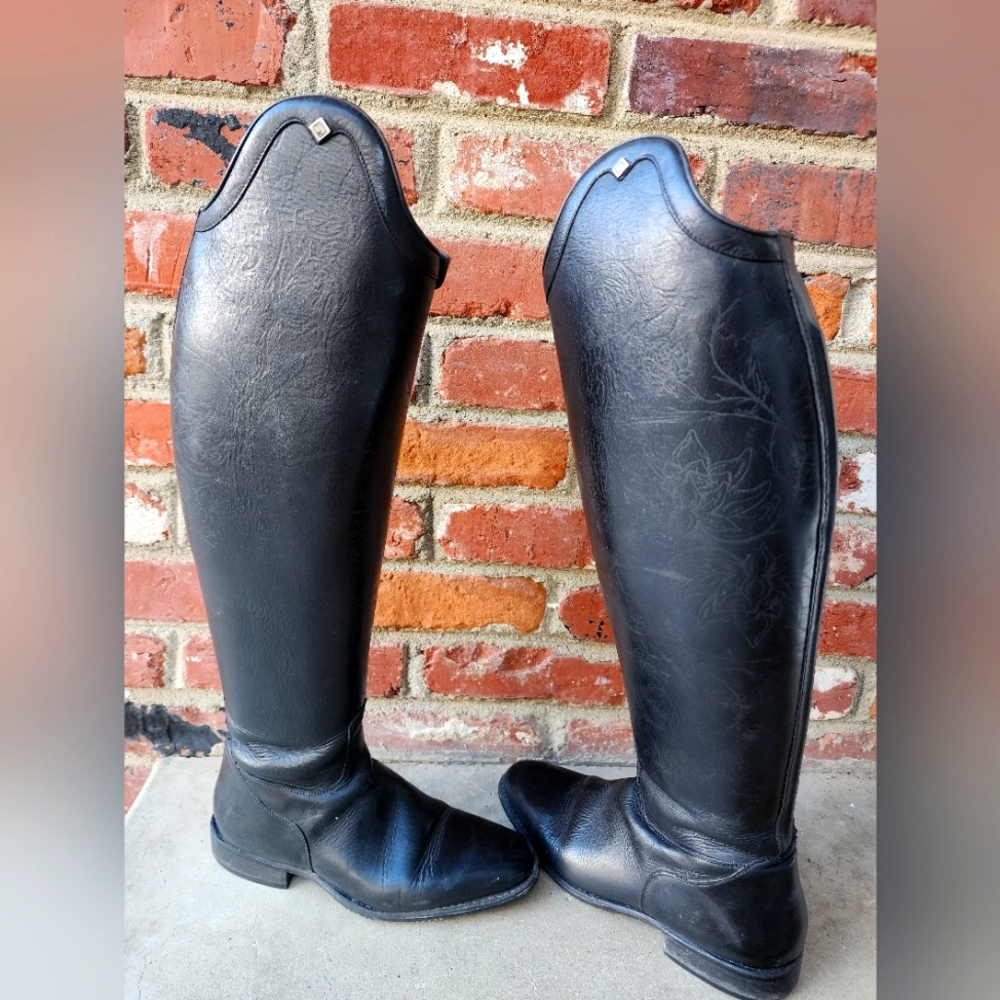 DeNiro Raffaello Dressage Tall black Boots size 6.5